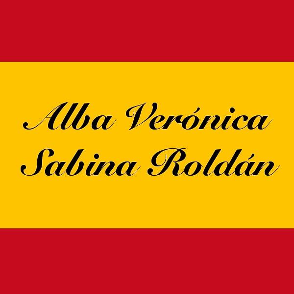 Alba Verónica Sabina Roldán!