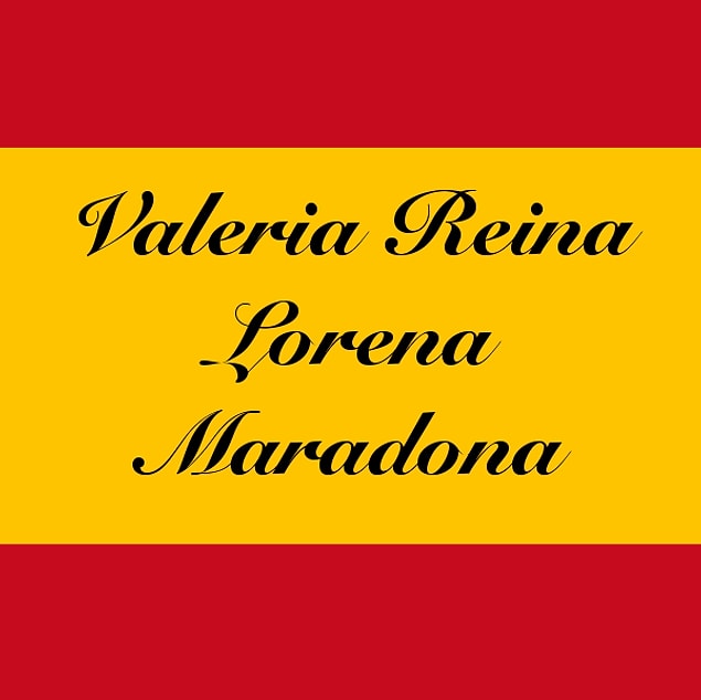 Valeria Reina Lorena Maradona!