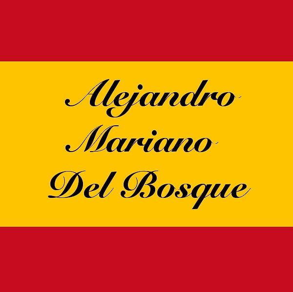 Alejandro Mariano Del Bosque!
