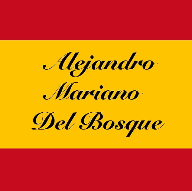 Alejandro Mariano Del Bosque!