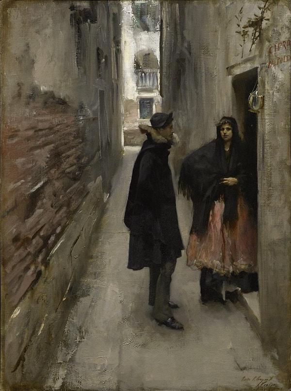 2. A Street in Venice, 1880-81 - Sargent