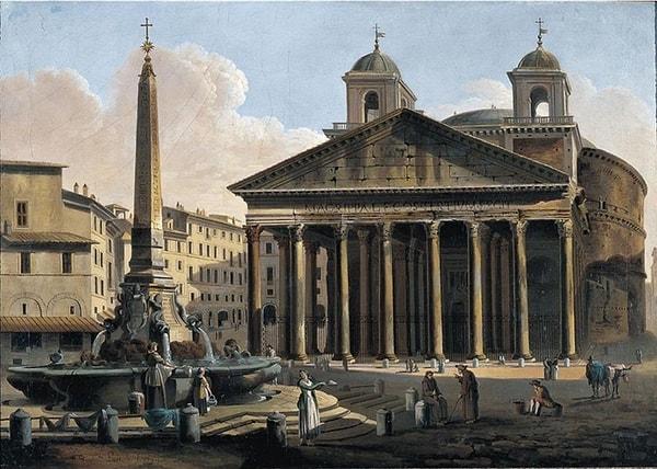 19. View of Pantheon, 1794 - Ferdinando Partini