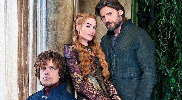 10. Tyrion, Cersei ve Jaime Lannister (Game of Thrones)