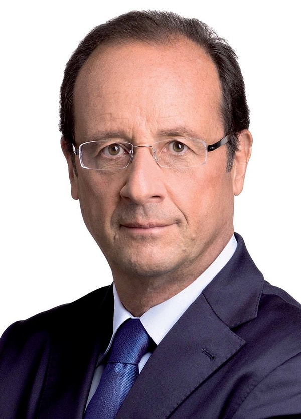 7. Франсуа Олланд -  президент Франции, политический и государственный деятель