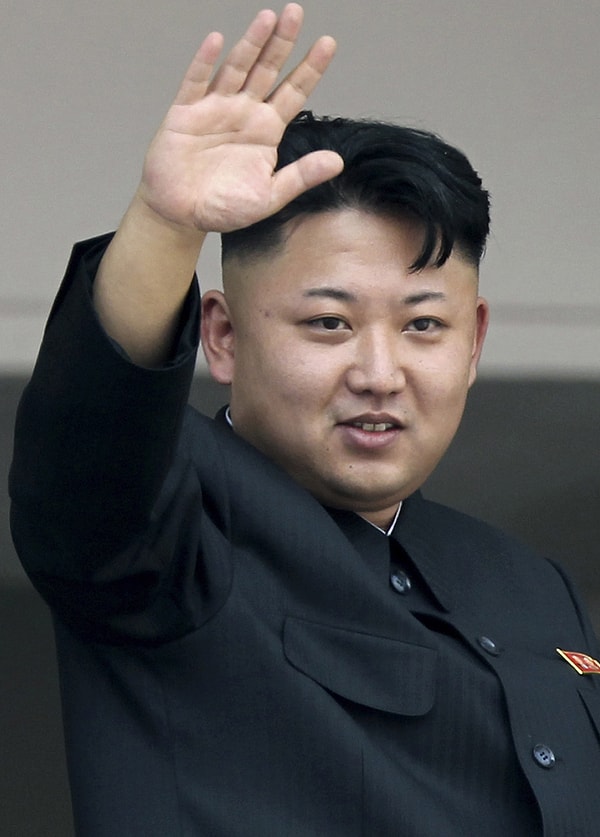 10. Ким Чен Ын -  северокорейский политический деятель, с конца 2011 года занимающий ведущие государственные и партийные посты в стране.