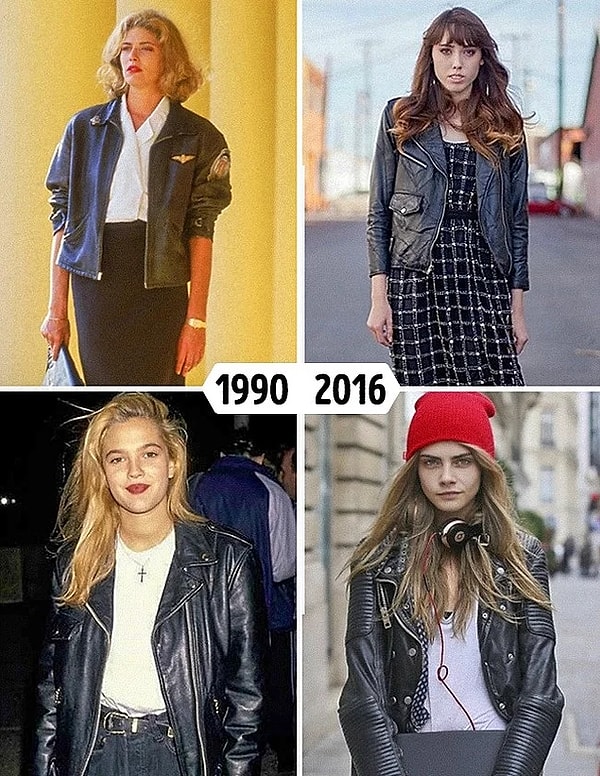 12. Черные кожаные куртки