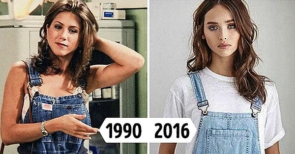 15. Джинсовые комбинезоны