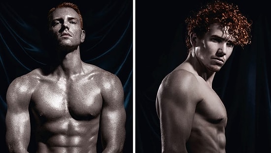 Первый в мире эротический календарь с рыжими мужчинами