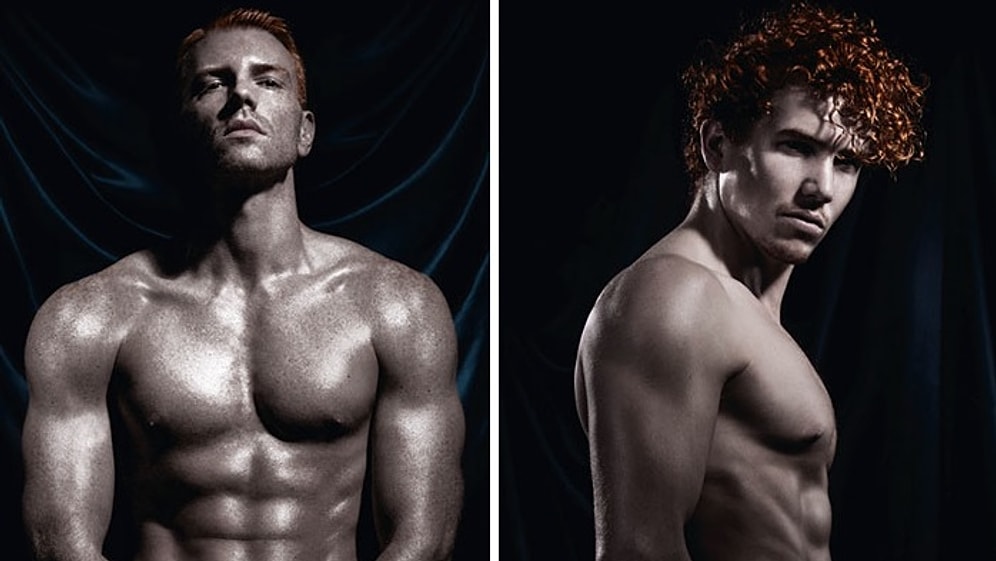 Первый в мире эротический календарь с рыжими мужчинами