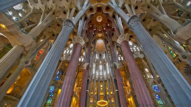 Sagrada Familia Barselona, İspanya