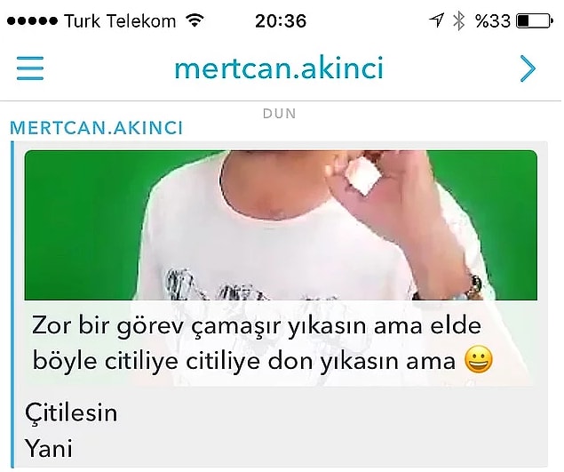 2. Teselli armağanı olarak Mertcan'a bir adet çamaşır makinesi... 😅