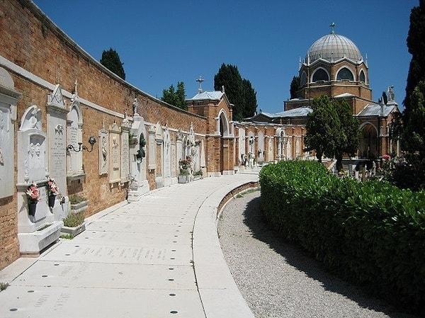 8. San Michele Mezarlığı - Venedik