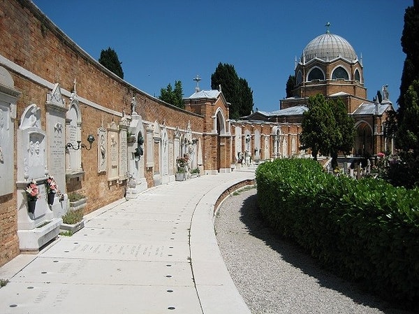 8. San Michele Mezarlığı - Venedik