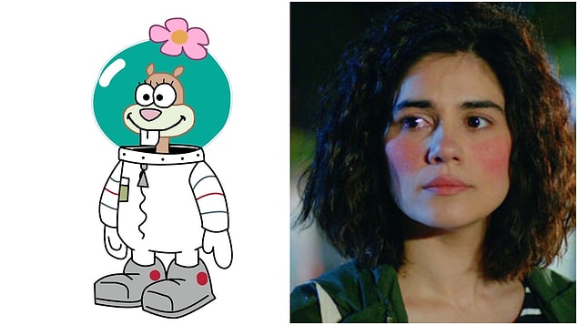 8. Sandy Cheeks - Zeynep Çamcı