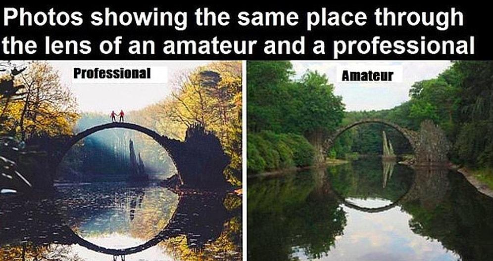 Photos of Same Places: Amateur VS Professional Photography