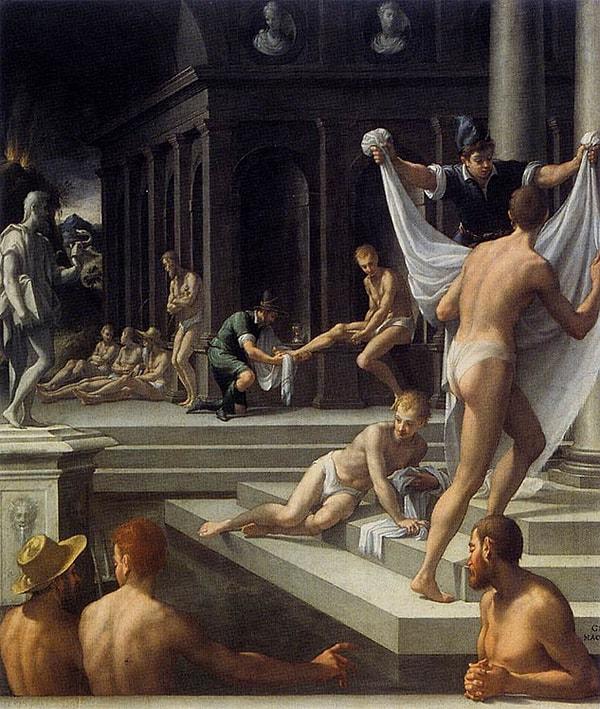 16. Antik Romalılar fazlasıyla banyoyu seven insanlardı. Günde bir kez hamama gitme alışkanlıkları vardı.
