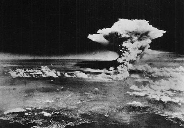 9. ABD 1962 yılında Hiroşima'dan 100 kat daha güçlü bir hidrojen bombasını uzayda patlattı.