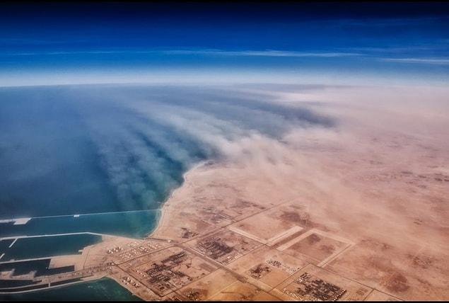 3. Sandstorm over Qatar