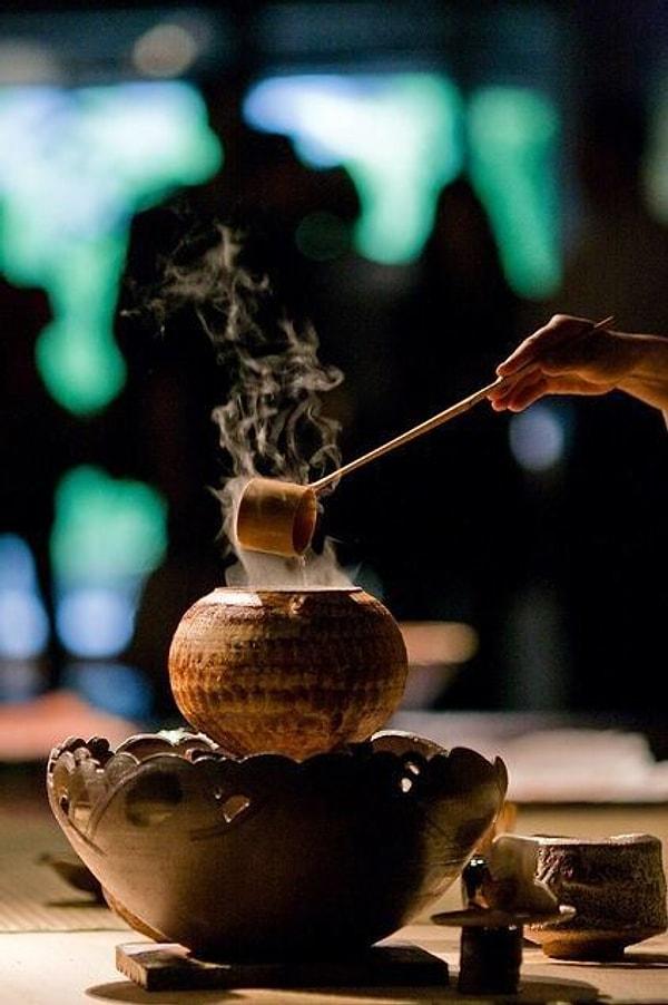 6. Çay seremonisi estetik bir sanattır.