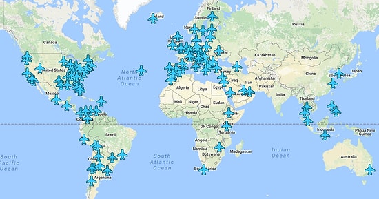 Tüm Dünya Havalimanlarında Bulunan Wi-Fi Şifreleri Artık Bir Tık Uzağınızda!