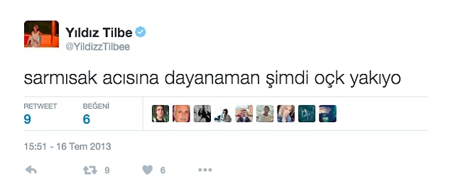 6. Biraz kokar ama