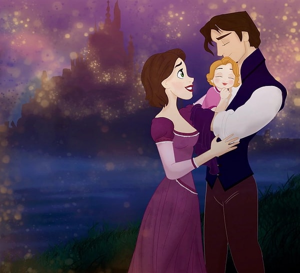 14. Рапунцель и Флинн