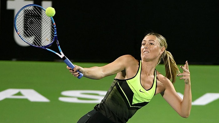 Sharapova Cezadan Sonra İlk Kez Kortta