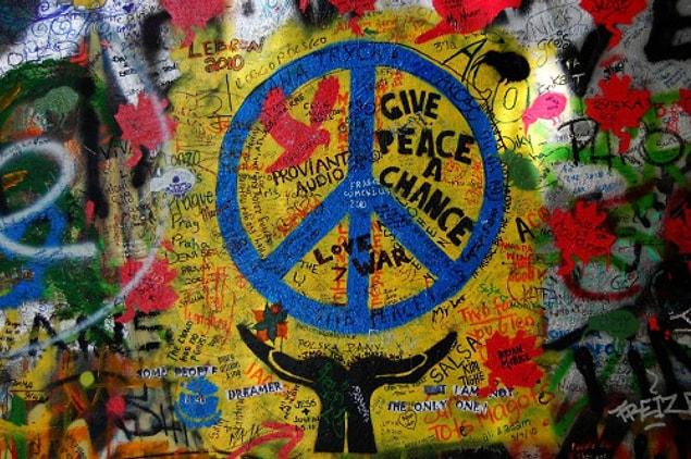 5. Give peace a chance!