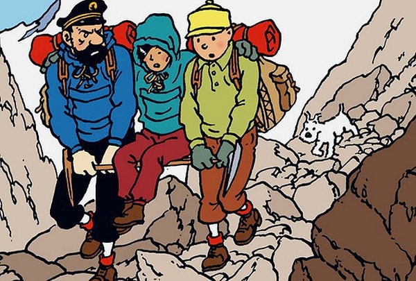 6. "Приключения Тинтина. Тинтин в Тибете" Эрже