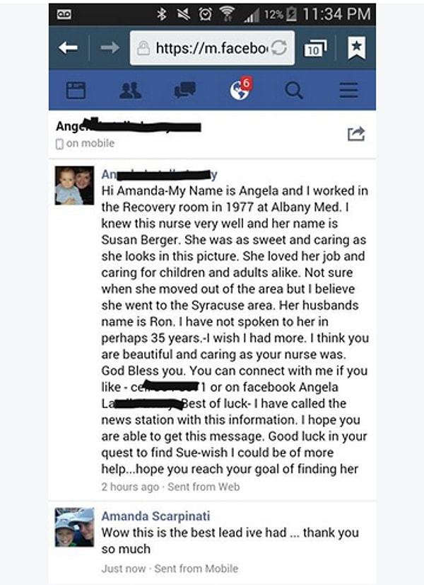 5. В течение 12 часов фотография разлетелась по сети, ответ пришел через сутки: медсестру узнала ее бывшая коллега по больнице.