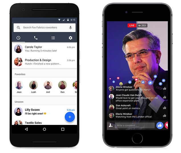 Facebook ile Facebook Workplace arasındaki başka bir önemli farklılık ise, Facebook Workplace’ün SaaS araç tedarik şirketleri ile uyumlu çalışacağı.