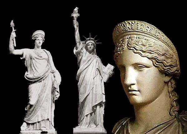 6. Özgürlük Anıtı'nın yapımında Roma tanrıçası Libertas model alınmıştır.
