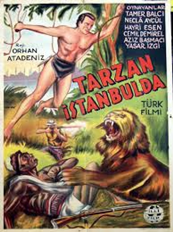 5. Tarzan İstanbul'da (1952) - Tarzan the Ape Man (1932)