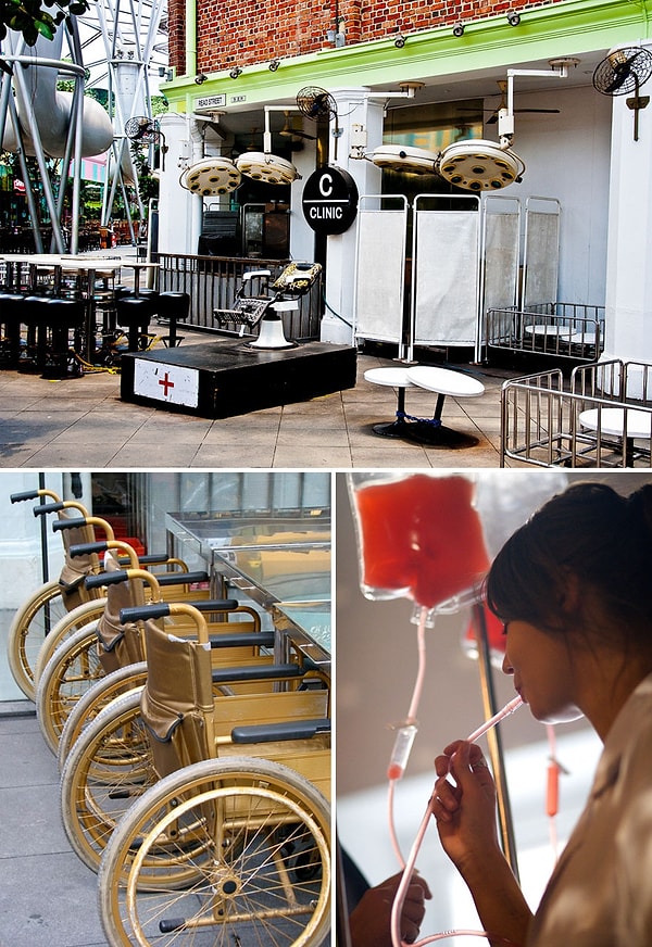 4. Бар "Клиника", Сингапур