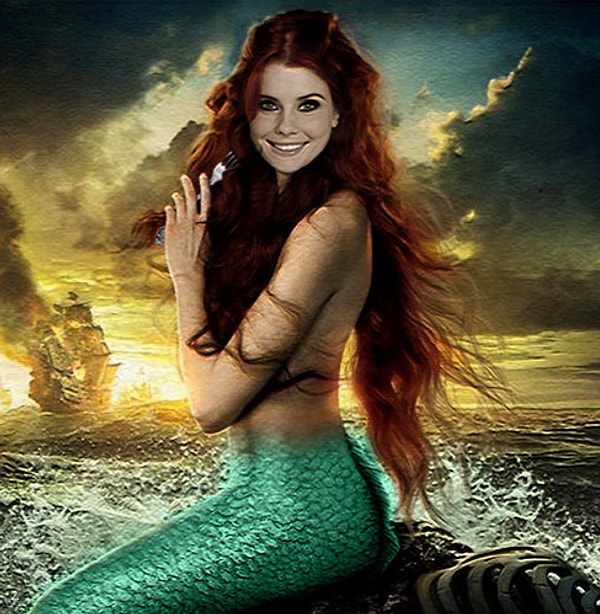 9. Джоанна Гарсия в роли Русалочки Ариэль