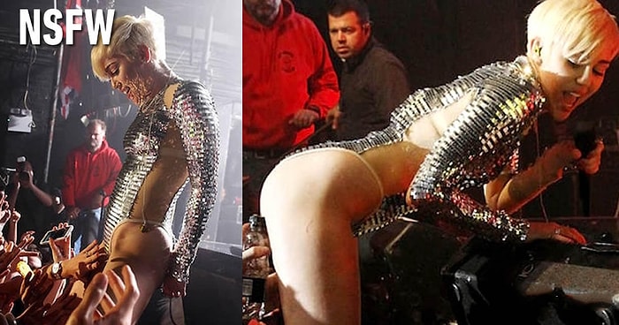 Miley Cyrus Konserinde Hayranlarının Vücuduna Dokunmasına İzin Verdi