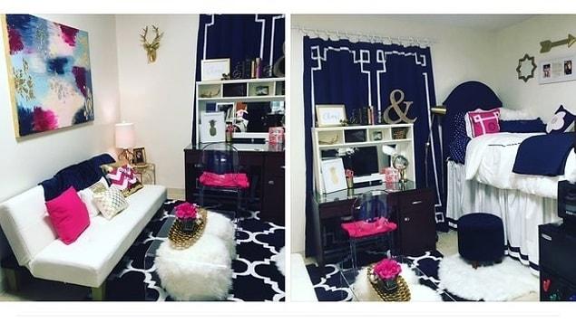 11. It seems as if Kate Spade herself designed and decorated this room! 😅