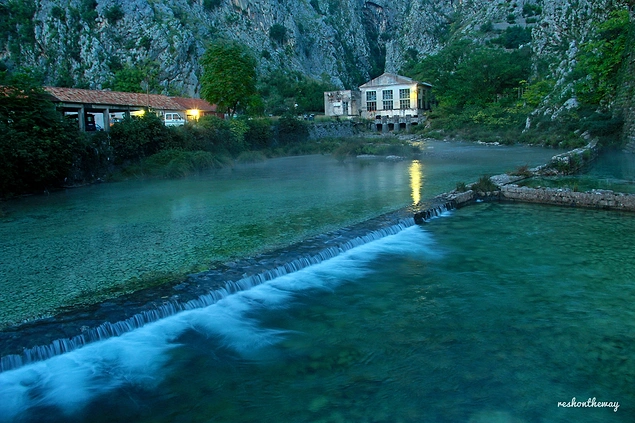 Ve yeşilin ve mavinin bir arada olduğu tarihi bir şehir...