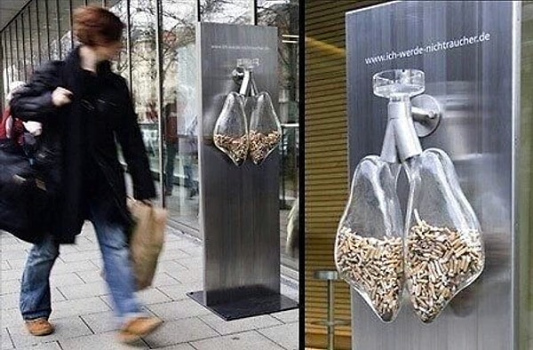 16. Пепельницы в Германии.