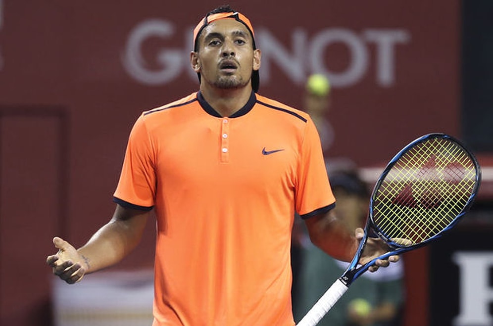 Canı Sıkıldığı İçin Maçı Yarıda Bırakan Başına Buyruk Tenisçi Nick Kyrgios