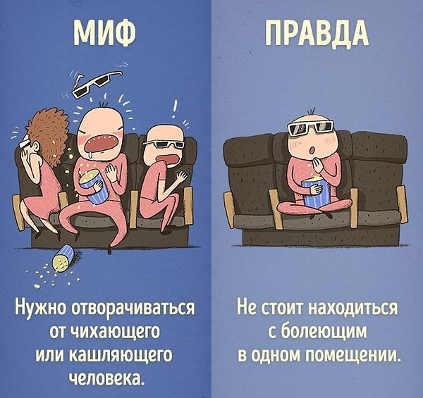 1. Опасен любой контакт с заболевшим человеком