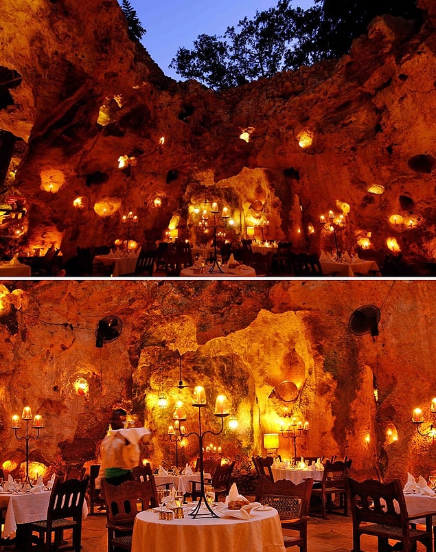 7. Ali Barbour'un Mağara Restoranı - Kenya