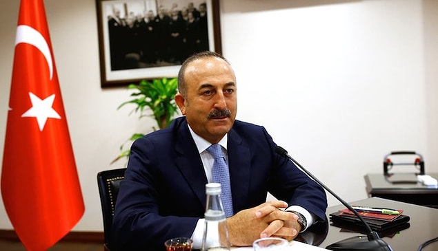 Görüşmelere Türkiye adına Mevlüt Çavuşoğlu katıldı