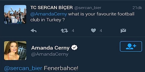 Yenge Rengini Belli Etti! Amanda Cerny'nin Galatasaray'a Küfürünün Sosyal Medya Yankıları