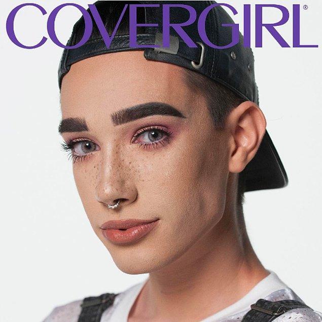 Bu kadar beğeni ve başarılı çalışma sonucunda James'in CoverGirl dergisinin en yeni yüzü olarak açıklanmasını çok da iyi anlıyoruz!