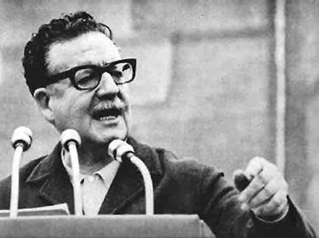 11. The actor's family is a supporter of Allende, who is a big opponent of Chile's military dictator Pinochet.