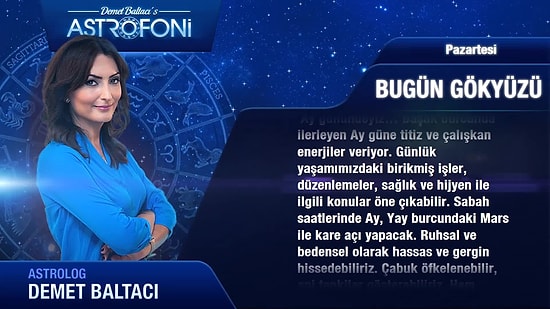 17 Ekim 2016 Pazartesi Bugün Gökyüzü