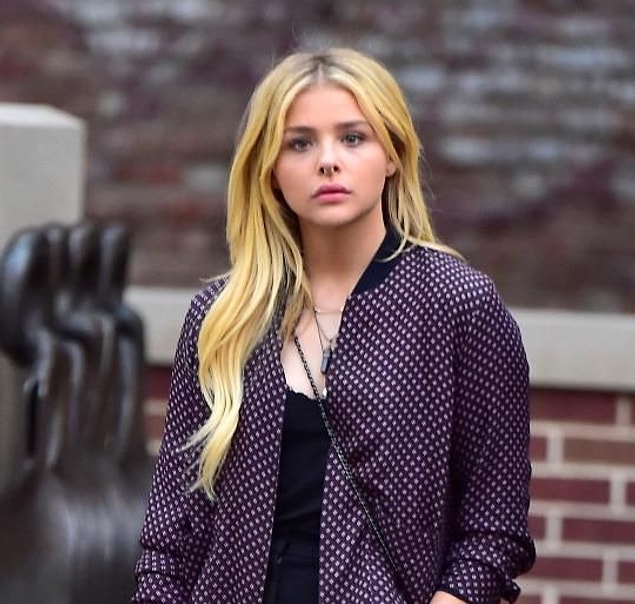 14. Aynı şekilde Chloë Grace Moretz de!