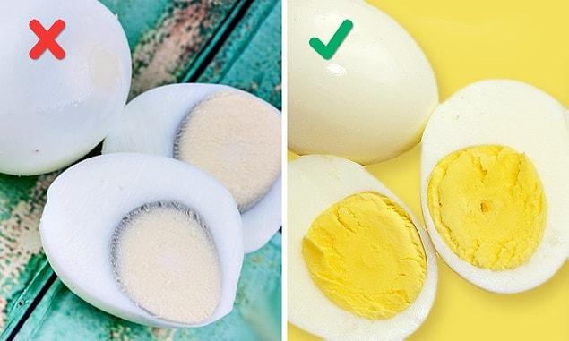 1. Overboiling the eggs