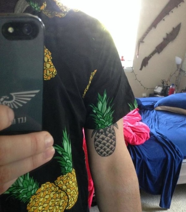 1. Футболка и тату - отличное сочетание! 👍